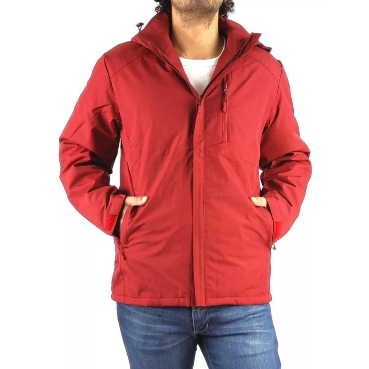 LIKE SHOP - Chaqueta Hombre Parka Invierno Forro Interior Piel Premium H302