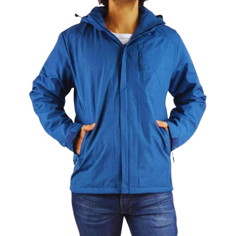 MPROPIA - Chaqueta Hombre Parka Invierno Forro Interior Piel Premium H302