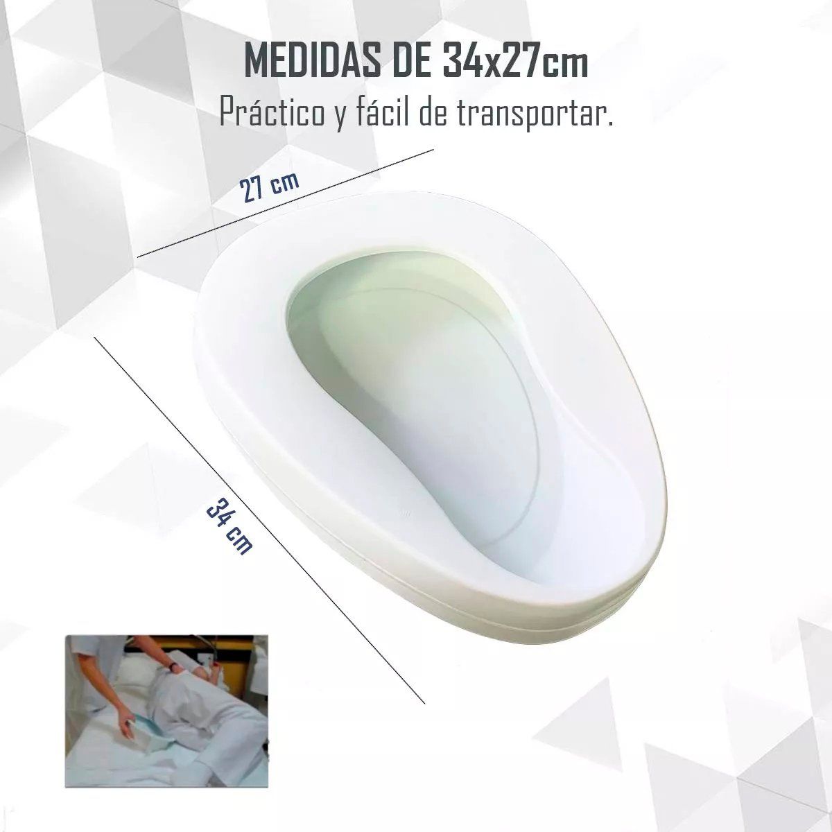 GENERICO - Chata Anatómica Bandeja Urinaria