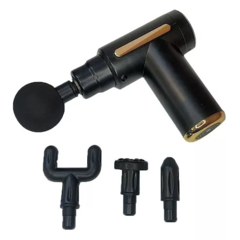 GENERICO - Masajeador Muscular Con Pistolas, 110 V/220 V USB