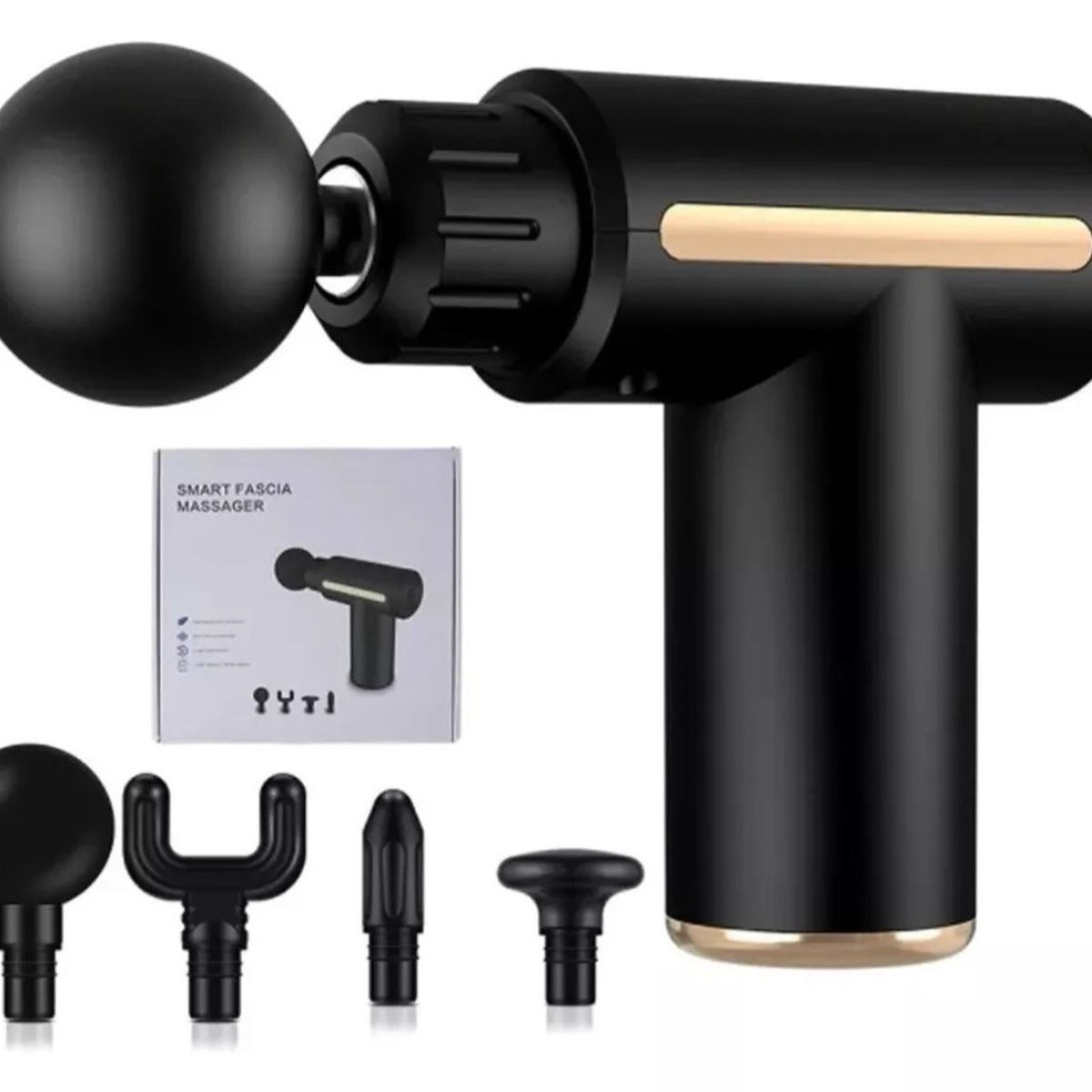 GENERICO - Masajeador Muscular Con Pistolas, 110 V/220 V USB