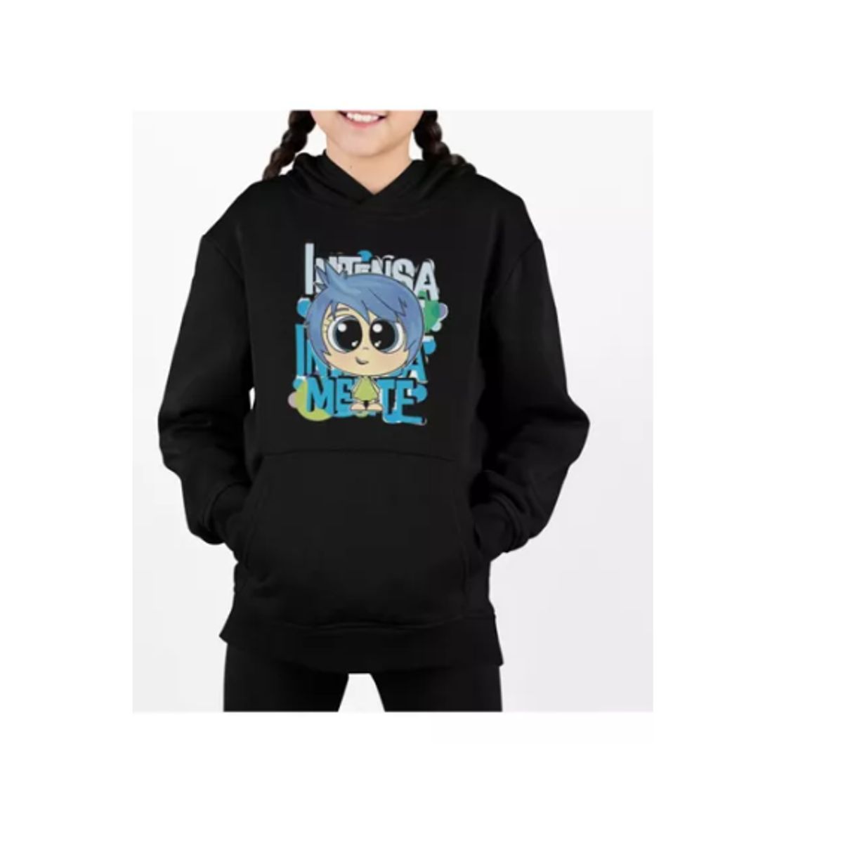 GENERICO - Poleron Infantil Intensamente Emociones Alegria Estampado