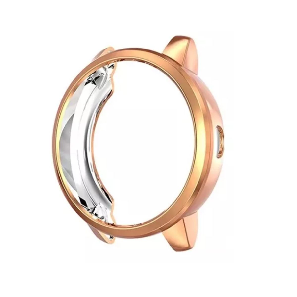 GENERICO - Funda Protectora Sin Pantalla Para Garmin Vivoactive 3-ROSA GOLD