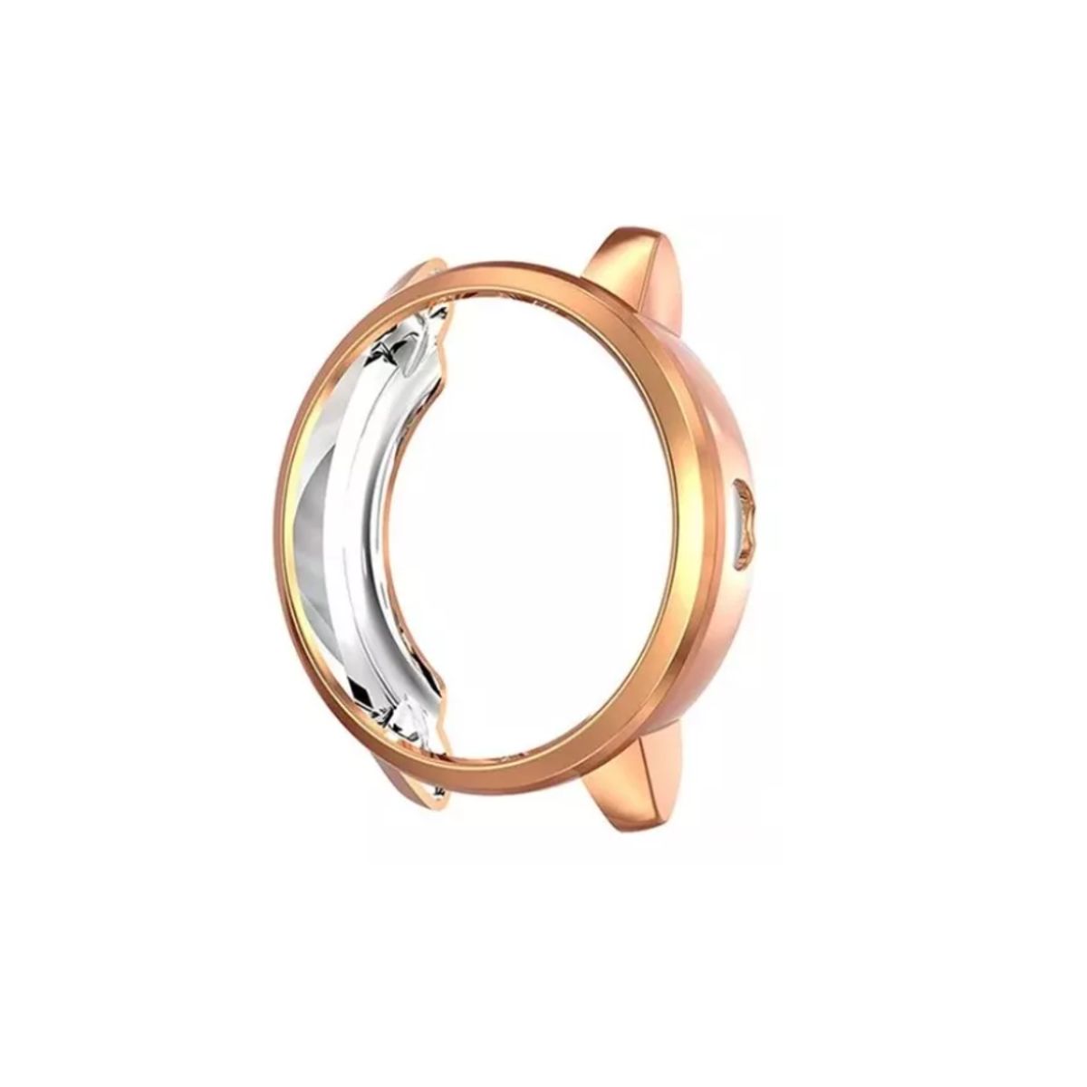 GENERICO - Funda Protectora Sin Pantalla Para Garmin Vivoactive 3-ROSA GOLD