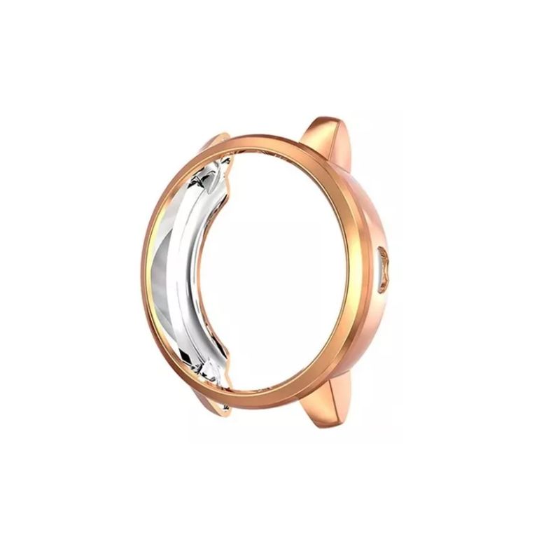GENERICO - Funda Protectora Sin Pantalla Para Garmin Vivoactive 3-ROSA GOLD