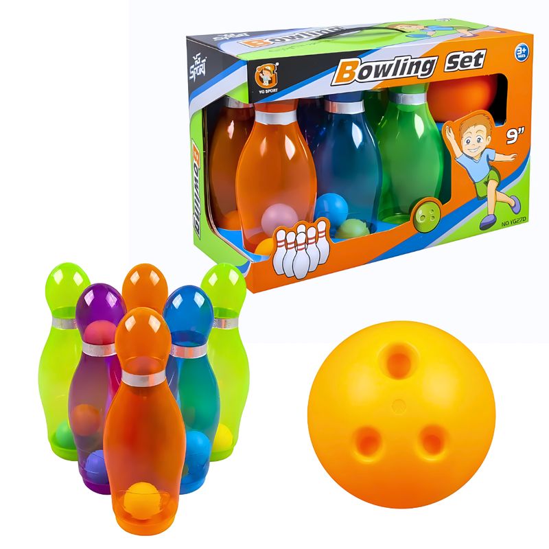GENERICO - Set De Bowling Palitroques Xl Bolos Juego Para Niños