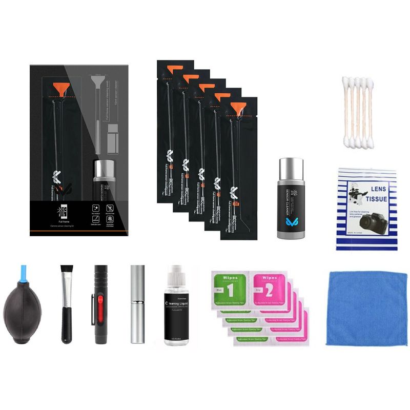 VSGO - KIT LIMPIEZA SENSOR FULL FRAME MARCA VSGO + KIT LIMPIEZA EXTERIOR