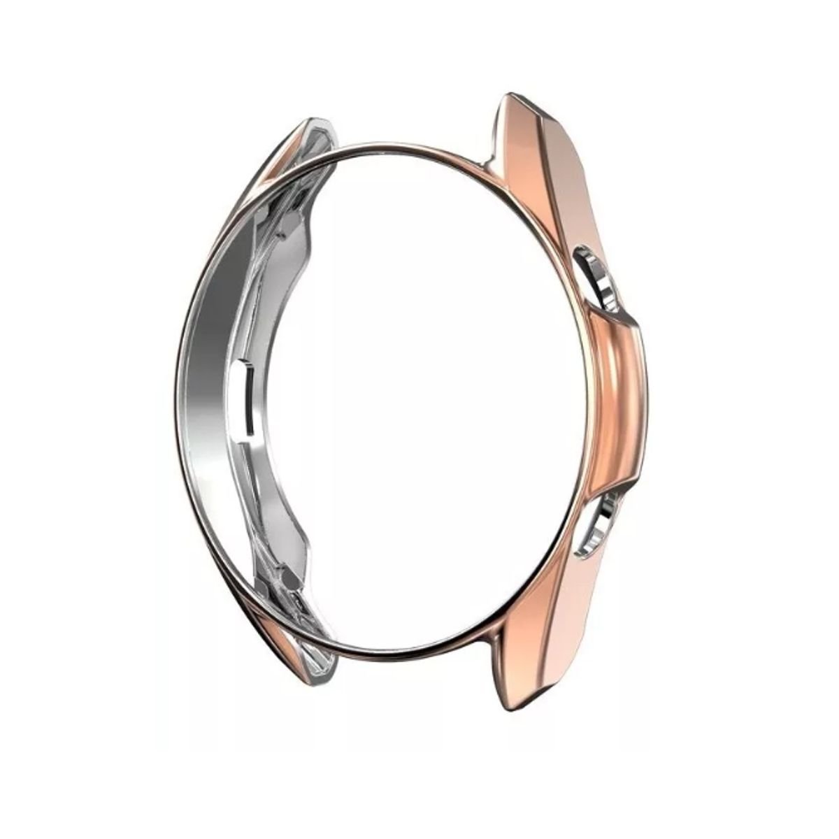 GENERICO - Carcasa De Silicona Sin Pantalla Para Samsung Watch 3 - 45mm-ROSA GOLD