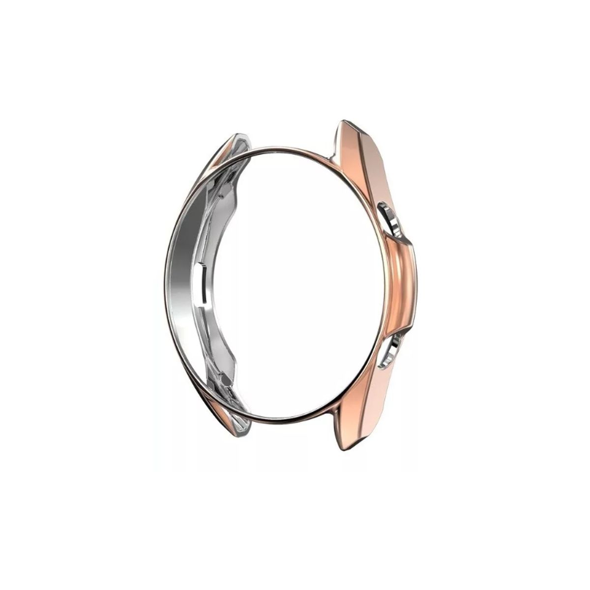 GENERICO - Carcasa De Silicona Sin Pantalla Para Samsung Watch 3 - 45mm-ROSA GOLD