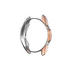 GENERICO - Carcasa De Silicona Sin Pantalla Para Samsung Watch 3 - 45mm-ROSA GOLD