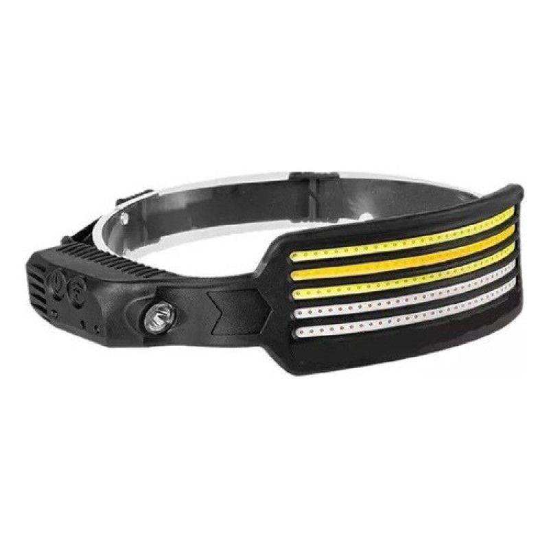ROZENBERG SPA - Linterna Frontal Lampara Led Camping Recargable Usb Ligera