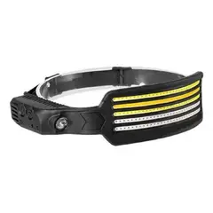 ROZENBERG SPA - Linterna Frontal Lampara Led Camping Recargable Usb Ligera