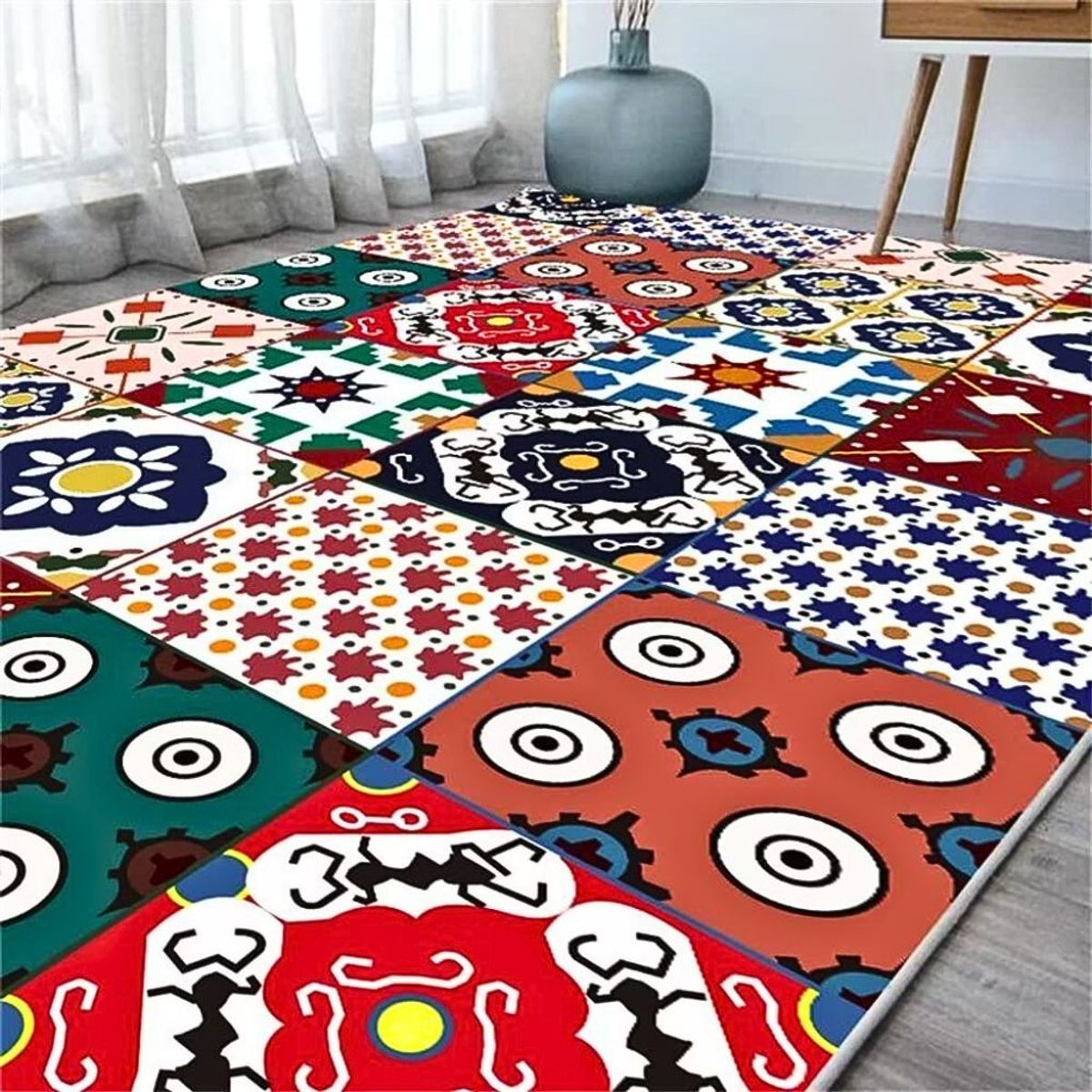 BOHEMIK - Alfombra Monica Diseño Modernos Mosaico 160 X 230 cm