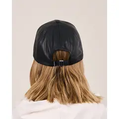 POLEMIC - Jockey mujer Chic Negro PU - Girl
