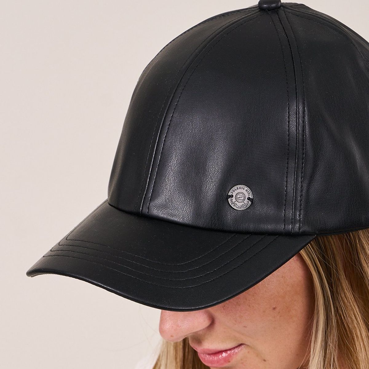 POLEMIC - Jockey mujer Chic Negro PU - Polemic Girl