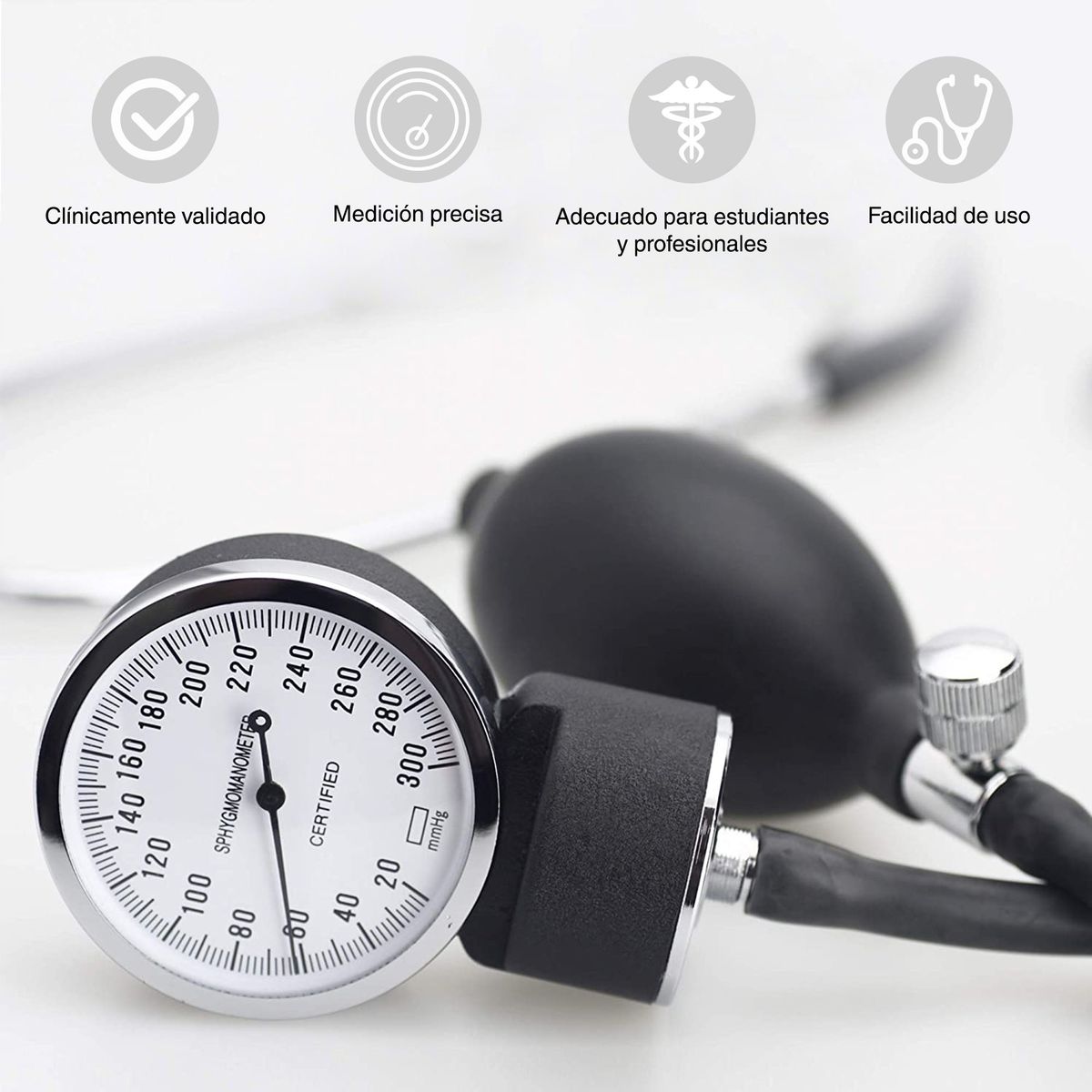 YUWELL - Esfigmomanómetro Aneroide Con Fonendoscopio Simple