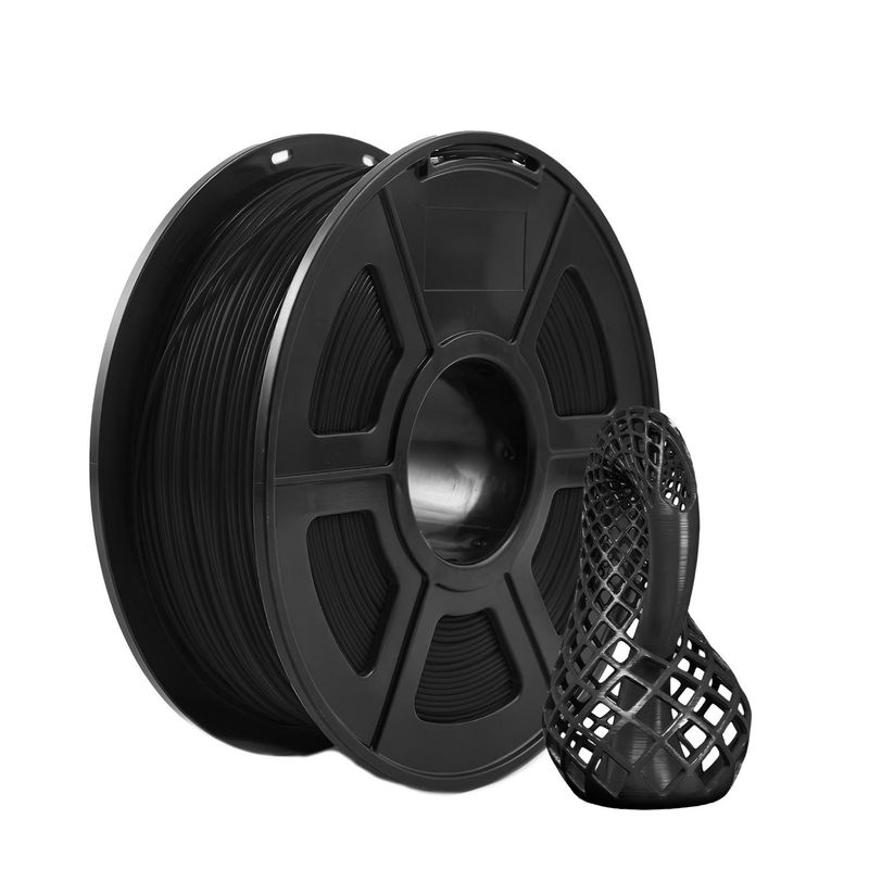 OKAERI - Filamento Pla para Impresora 3d 1kg De 1,75 Mm Colores - Negro