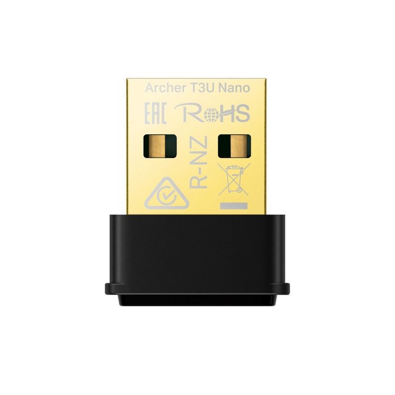 TP LINK - Adaptador Tp-Link AC1300 Archer T3U Nano TP LINK