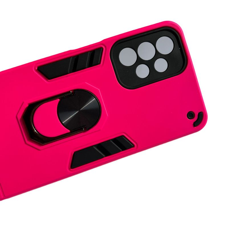 GENERICO - Carcasa Para Samsung A23 Anti Golpes Anillo Fucsia