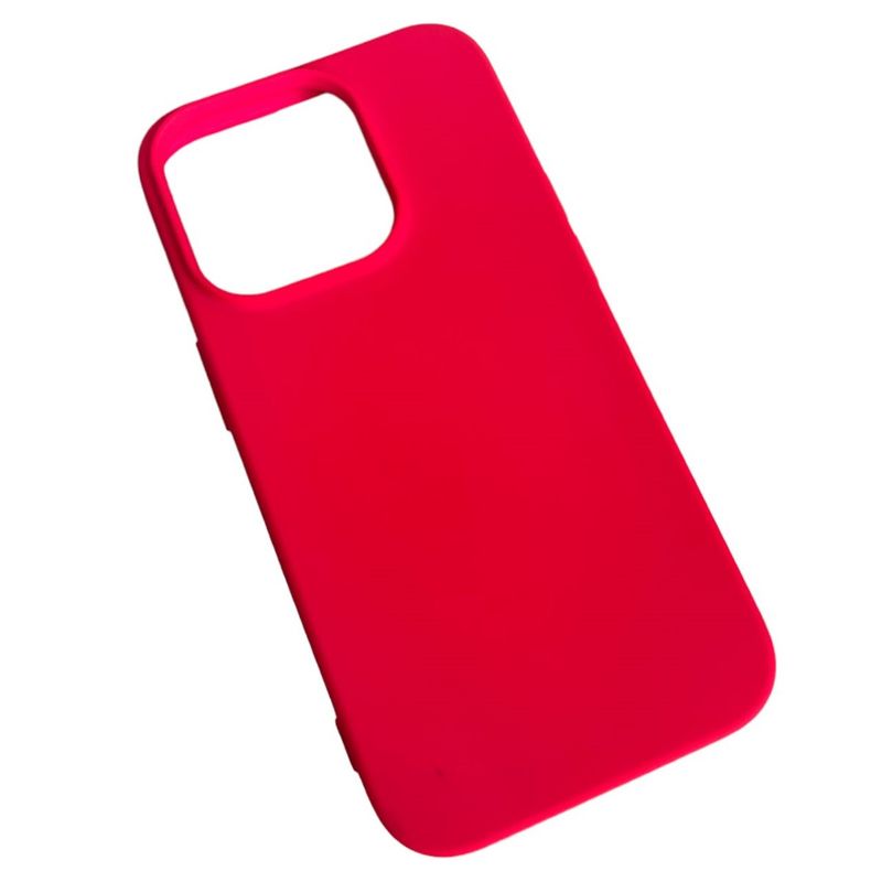 GENERICO - Carcasa Funda Para iPhone 14 Pro Max Silicona Rosa Chicle