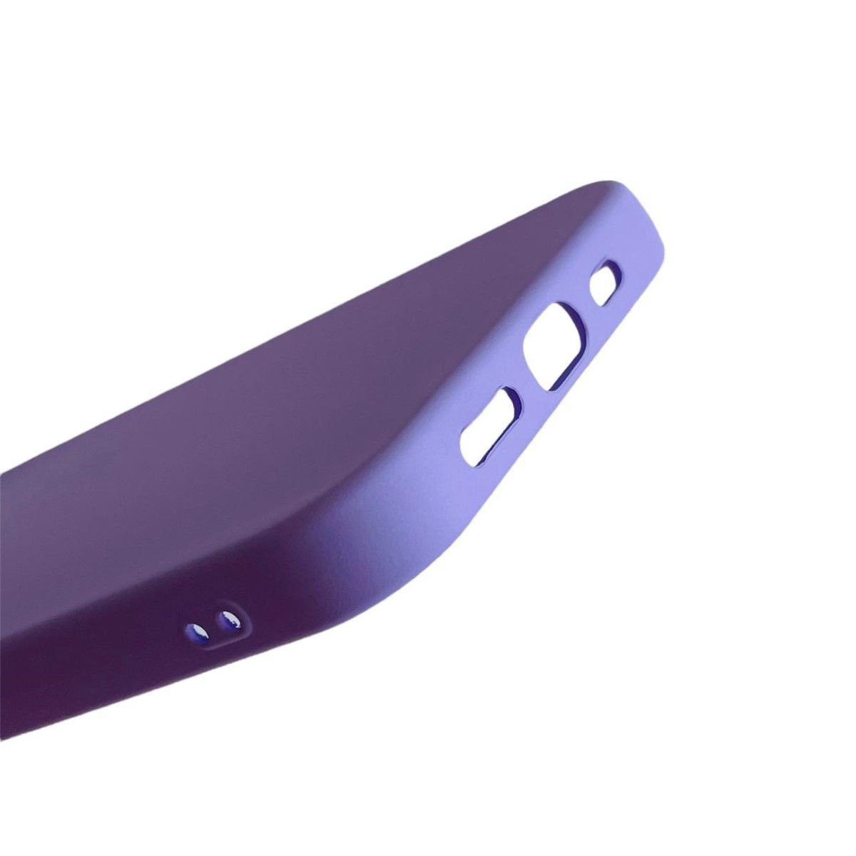 GENERICO - Carcasa Funda Para iPhone 13 Pro Silicona Lila