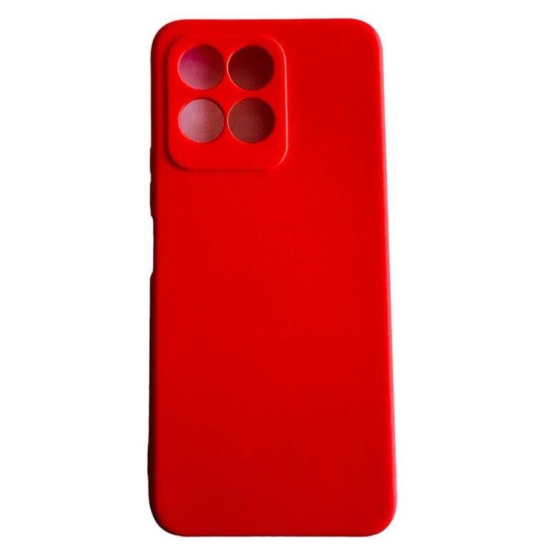GENERICO - Carcasa Funda Para Honor X6 / X6s Silicona Color Rojo