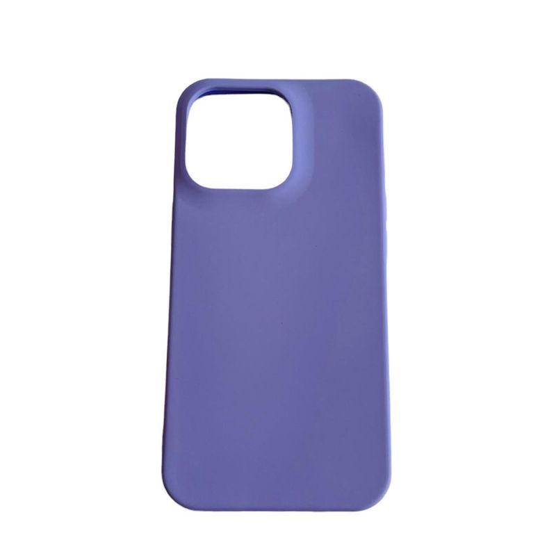 GENERICO - Carcasa Funda Para iPhone 13 Pro Max Silicona Lila