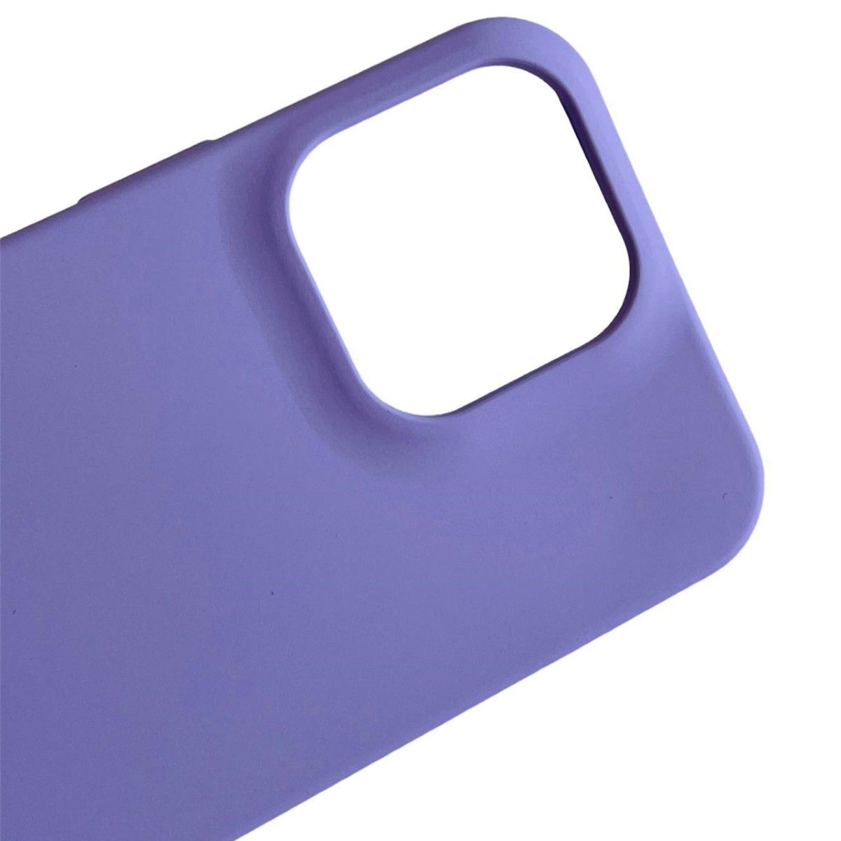 GENERICO - Carcasa Funda Para iPhone 13 Pro Max Silicona Lila