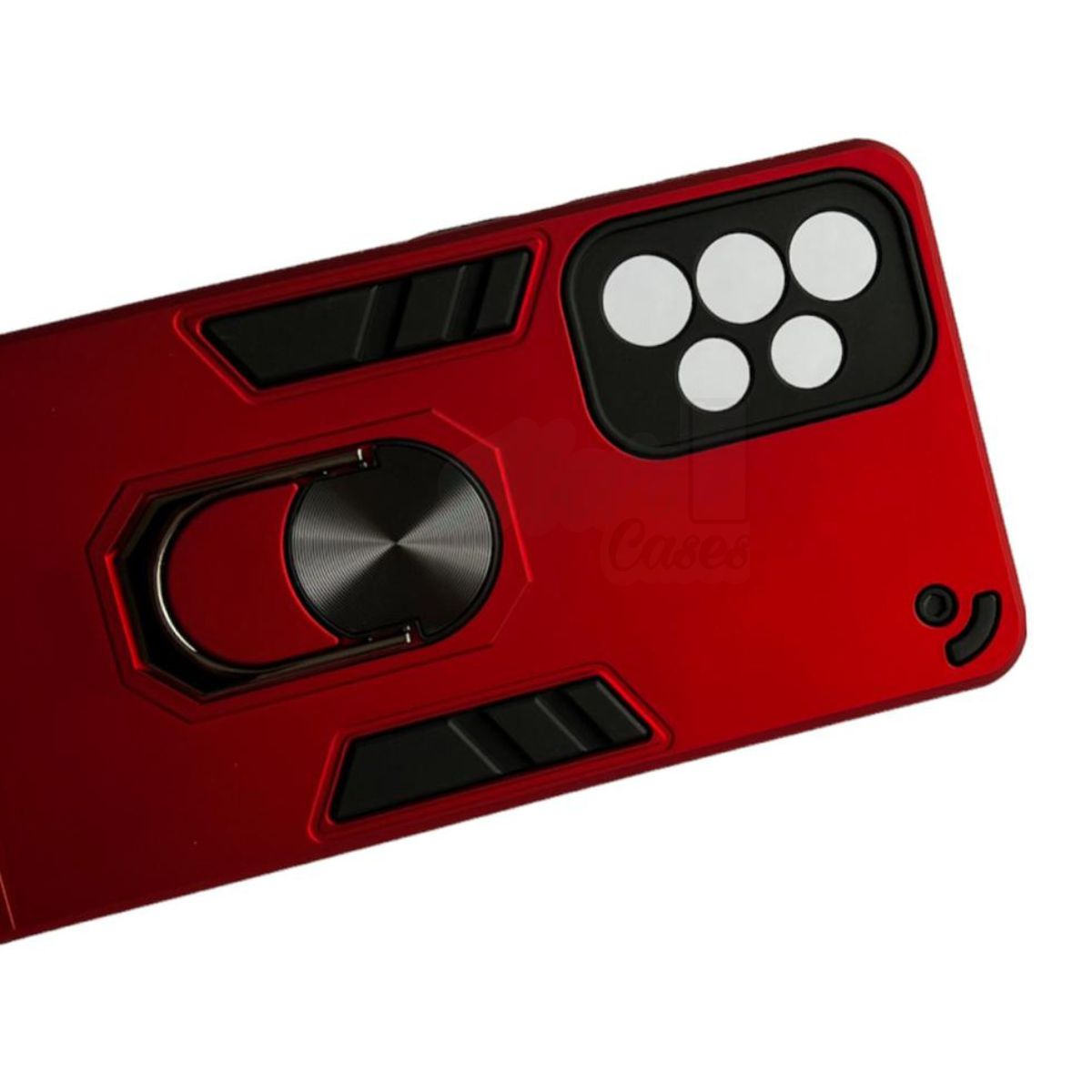 GENERICO - Carcasa Para Samsung A53 5g Anti Golpes Anillo Rojo