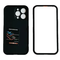 GENERICO - Carcasa 360 Grados Para iPhone 13 Pro Max Antigolpe Negro