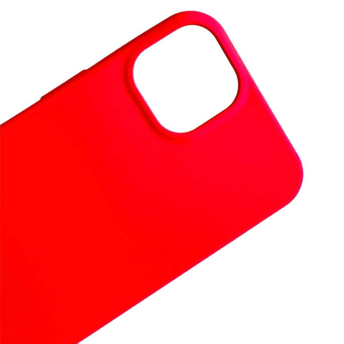 GENERICO - Carcasa Funda Para iPhone 13 Normal Silicona Rosa Chicle