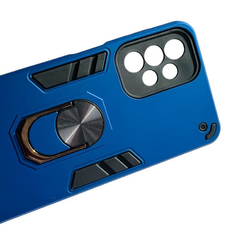 GENERICO - Carcasa Para Samsung A23 Anti Golpes Anillo Azul Rey