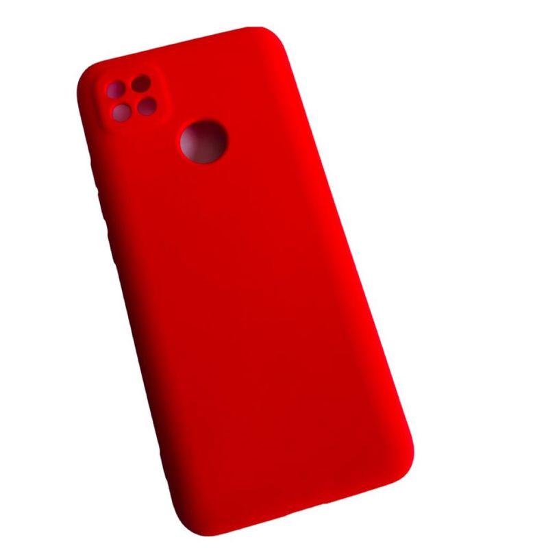 GENERICO - Carcasa Funda Para Xiaomi Redmi 10a / 9c Silicona Rojo