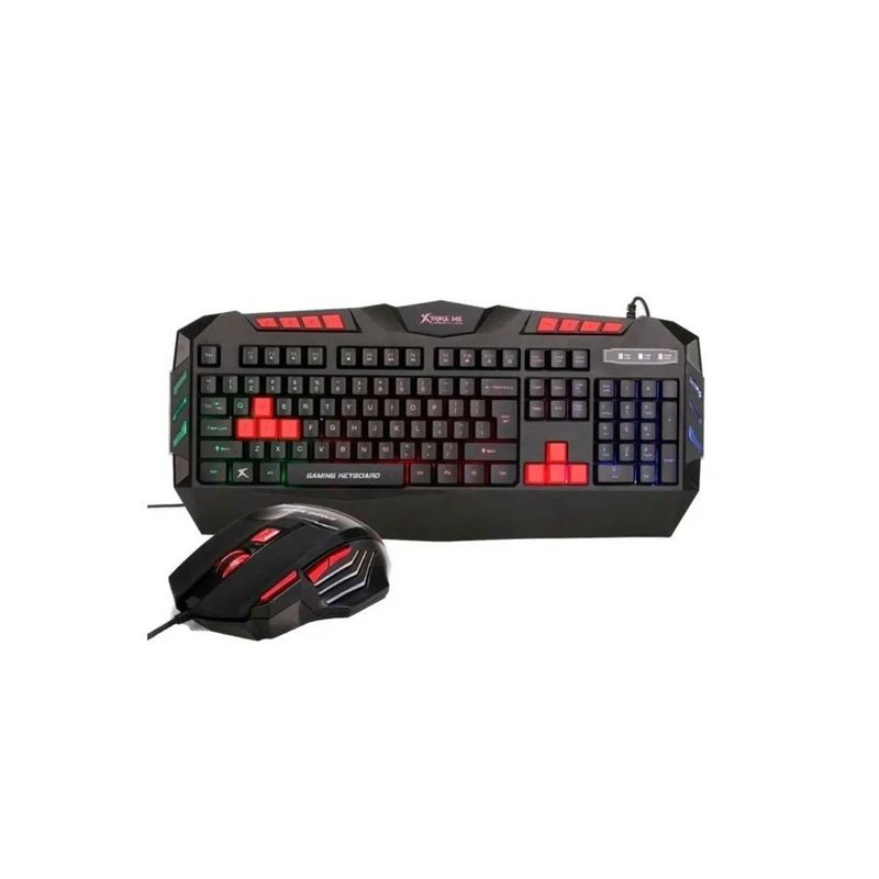 XTRIKE ME - Kit Combo Teclado Y Mouse Gamer Xtrike Me 2400 Dpi Fx XTRIKE ME