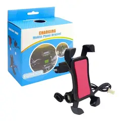 OEM - PORTA SMARTPHONE CON USB DE CARGA PARA MOTO