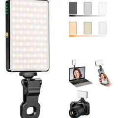 ROZENBERG SPA - Lampara Fotografica Con Clip Para Telefonocamaraportatil