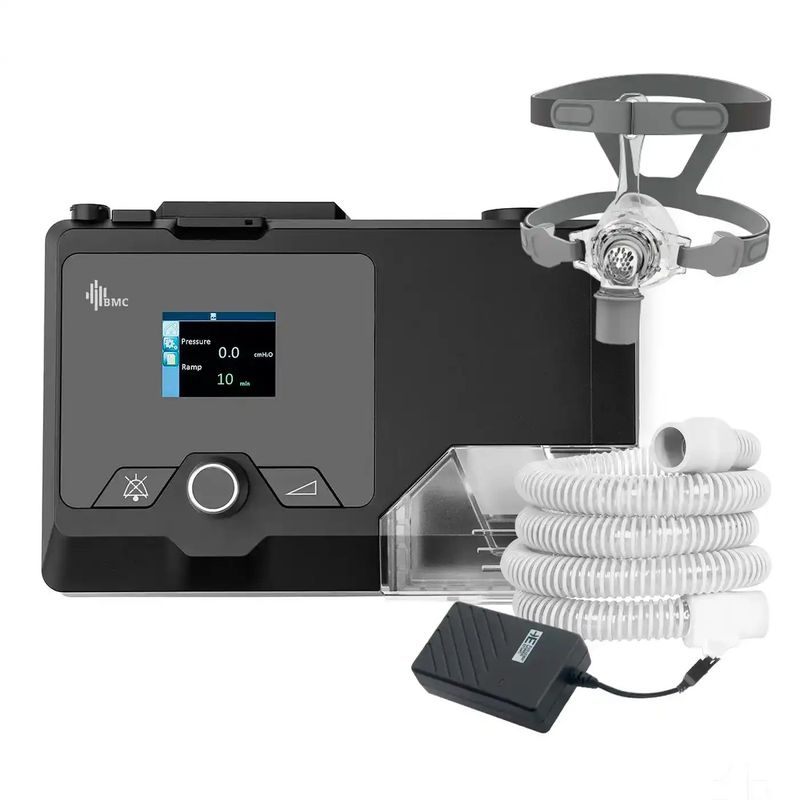BMC - CPAP BMC G2S C20 Tubo Calefaccionado  Mascara Oronasal L