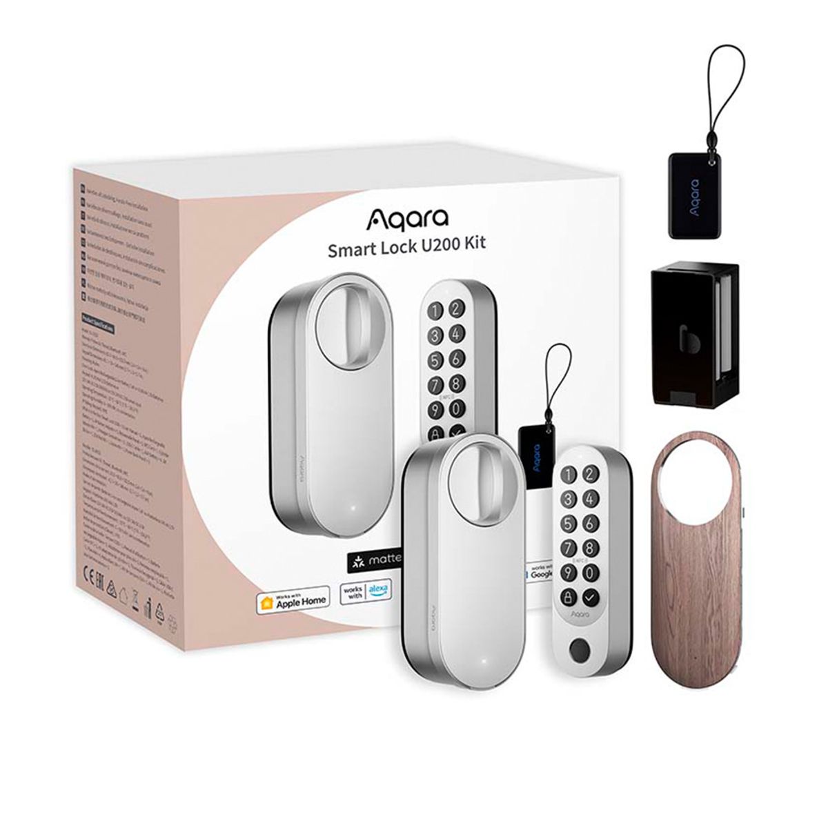 AQARA - Cerradura Inteligente Kit U200 Silver Aqara