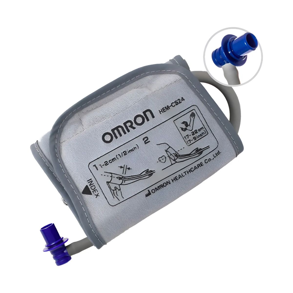 OMRON - Brazalete Para Toma Presion Tensiometro Omron Para Uso Niño Pediatrico 17 - 22 cm