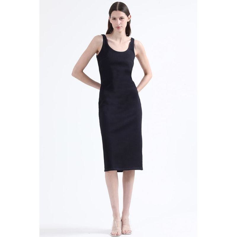 LIOLA - Vestido Midi, Indigo Liola