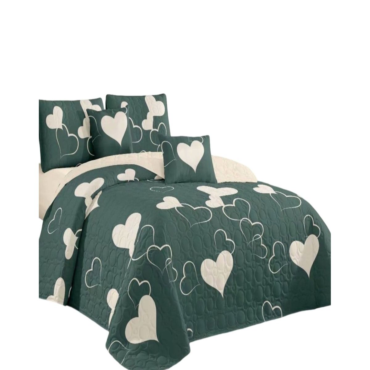 GENERICO - Cubrecama Quilt Diseño 2 Plazas - Primavera Verano B10