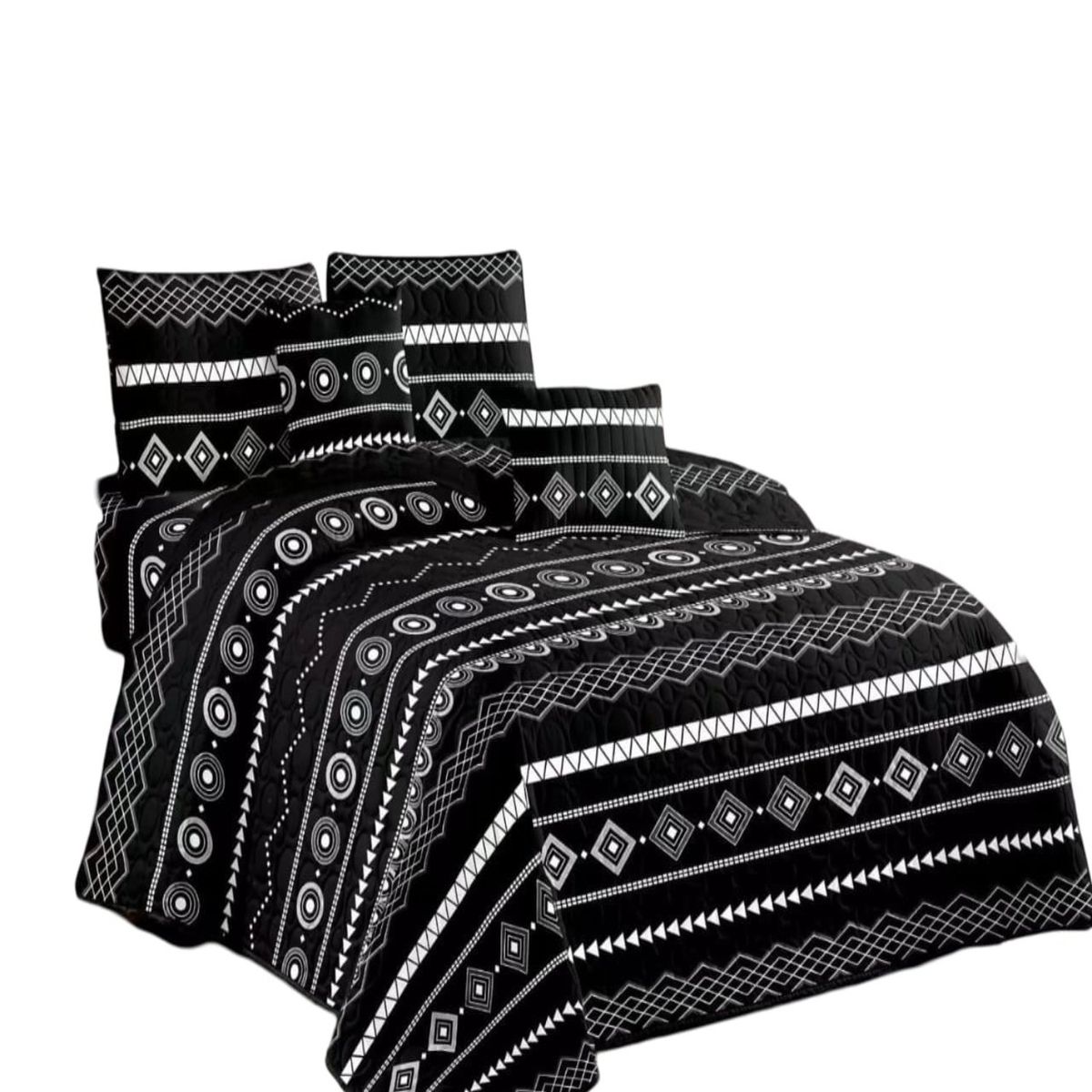 GENERICO - Cubrecama Quilt Diseño 2 Plazas - Primavera Verano B1_.