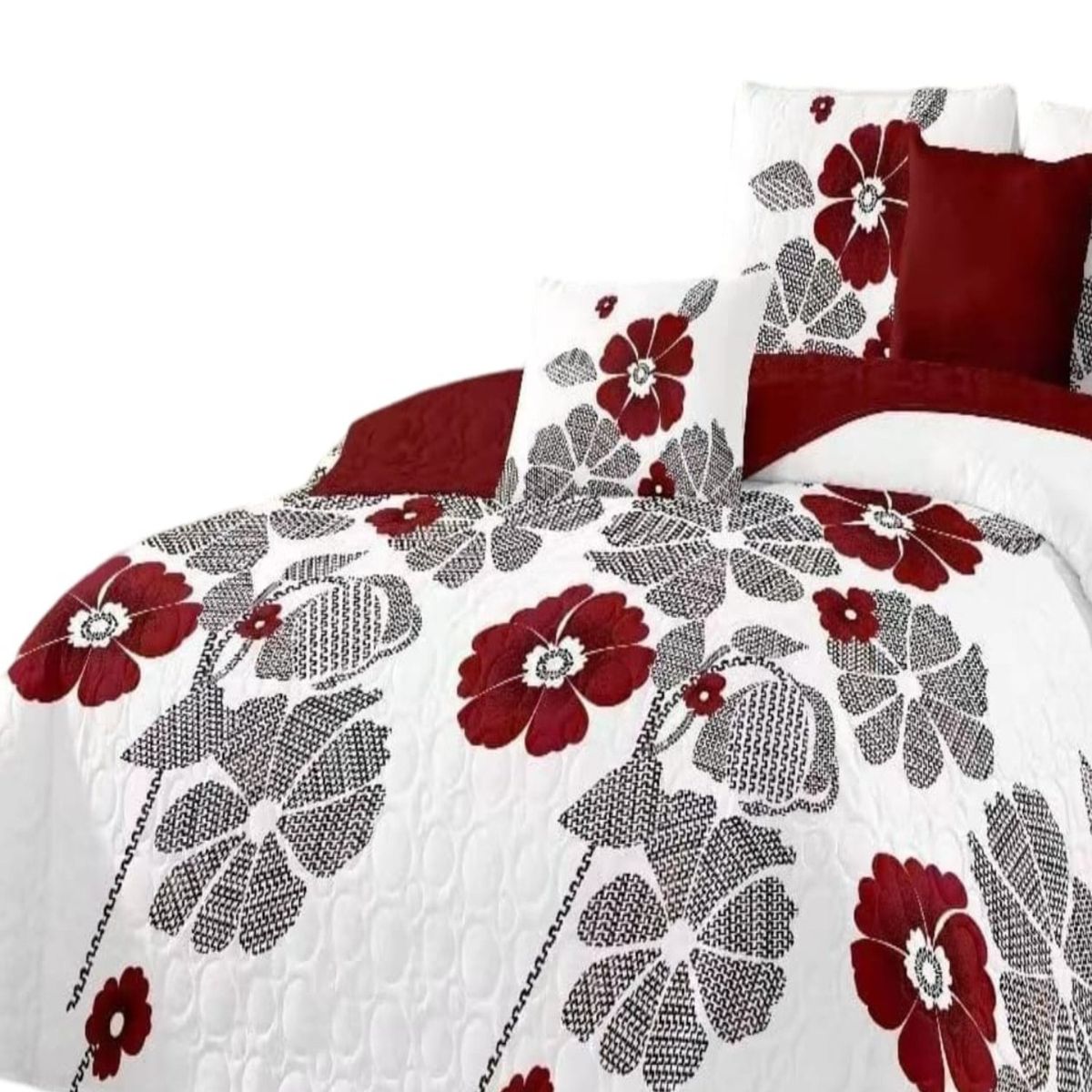 GENERICO - Cubrecama Quilt Diseño 2 Plazas - Primavera Verano A10