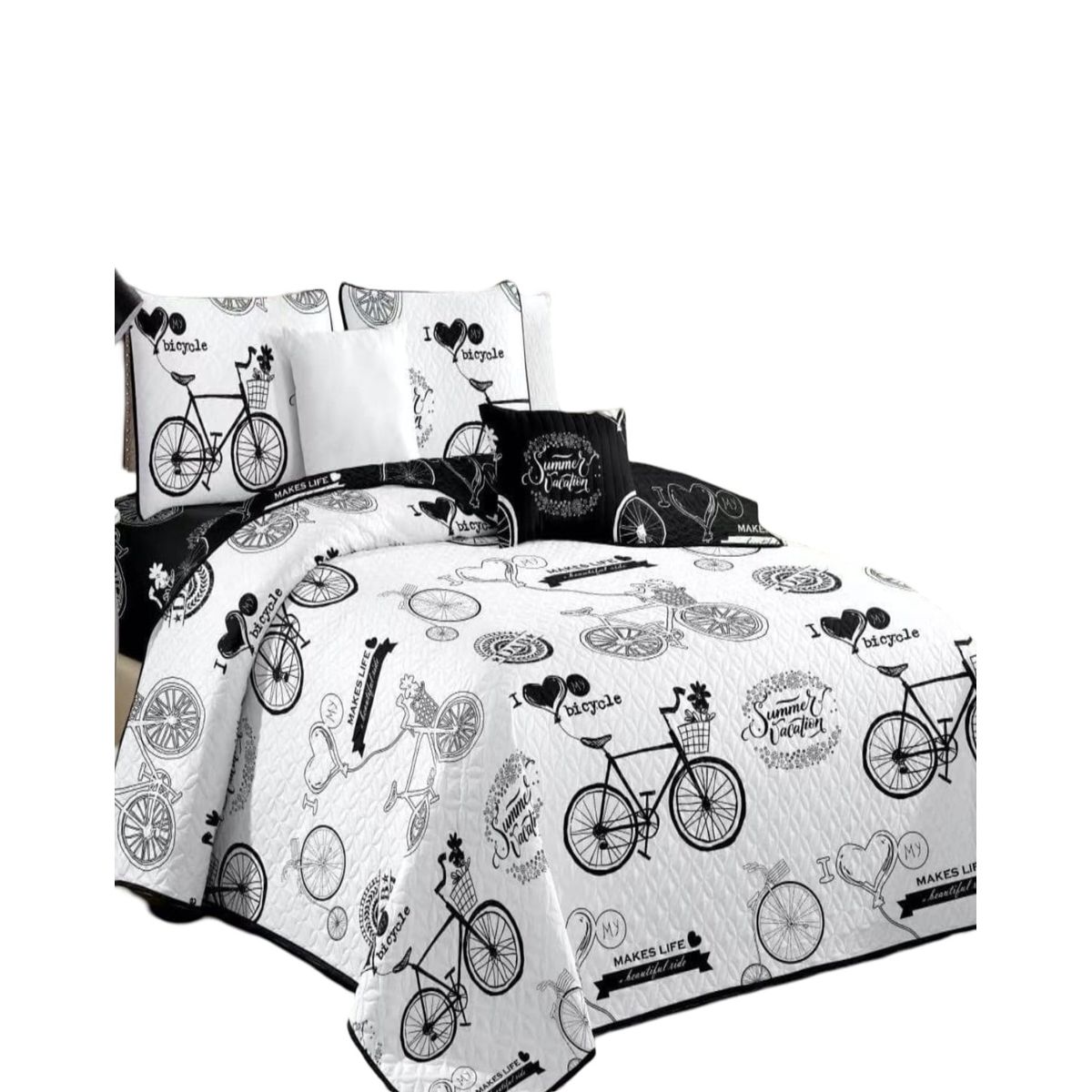 GENERICO - Cubrecama Quilt Diseño 2 Plazas - Primavera Verano C1