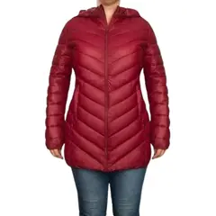 MPROPIA - Chaqueta Mujer Premium Parka Impermeable Gorro B3