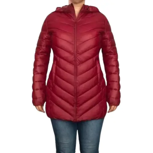 MPROPIA - Chaqueta Mujer Premium Parka Impermeable Gorro B3.