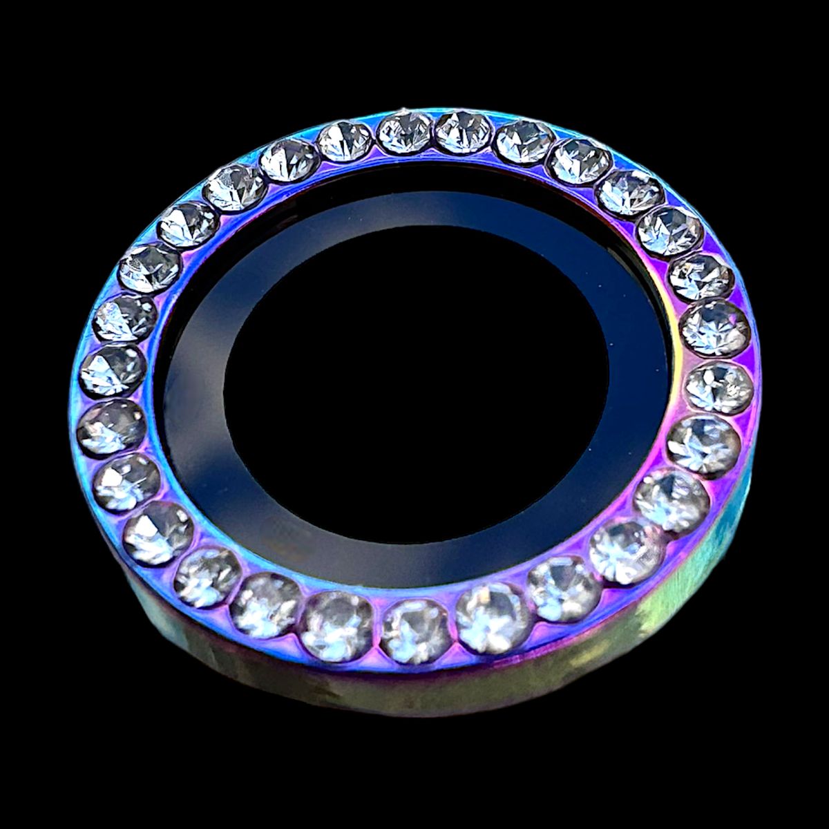 GENERICO - Protector de cámara modelo Diamante iPhone12promax-13mini-13Multicolor