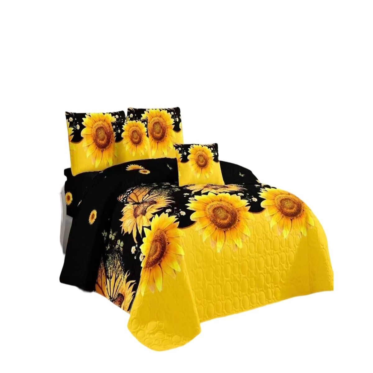 GENERICO - Cubrecama Quilt Diseño 2 Plazas - Primavera Verano B6