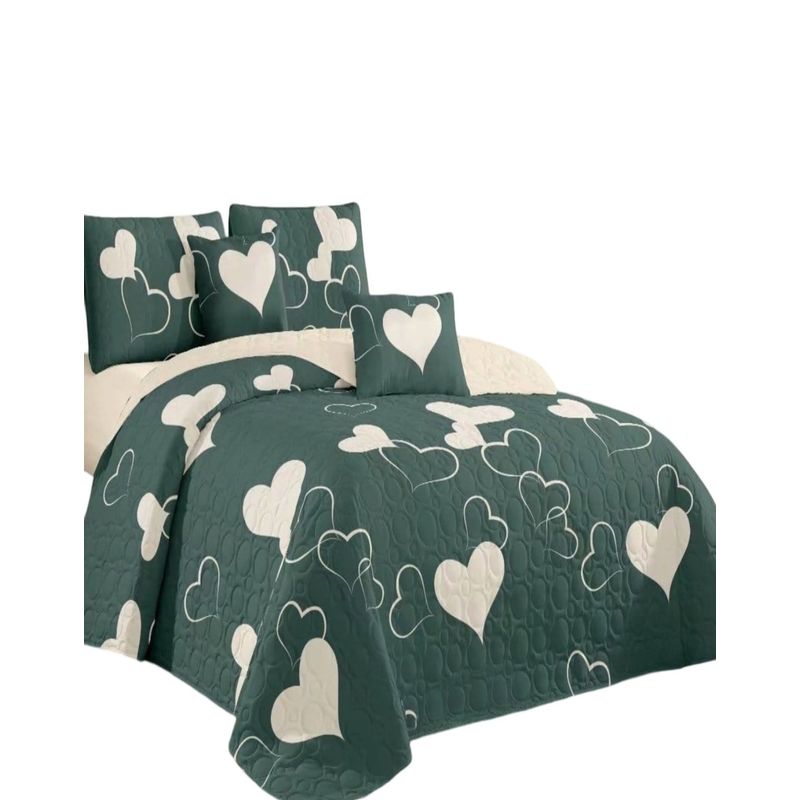 GENERICO - Cubrecama Quilt Diseño 2 Plazas - Primavera Verano B10