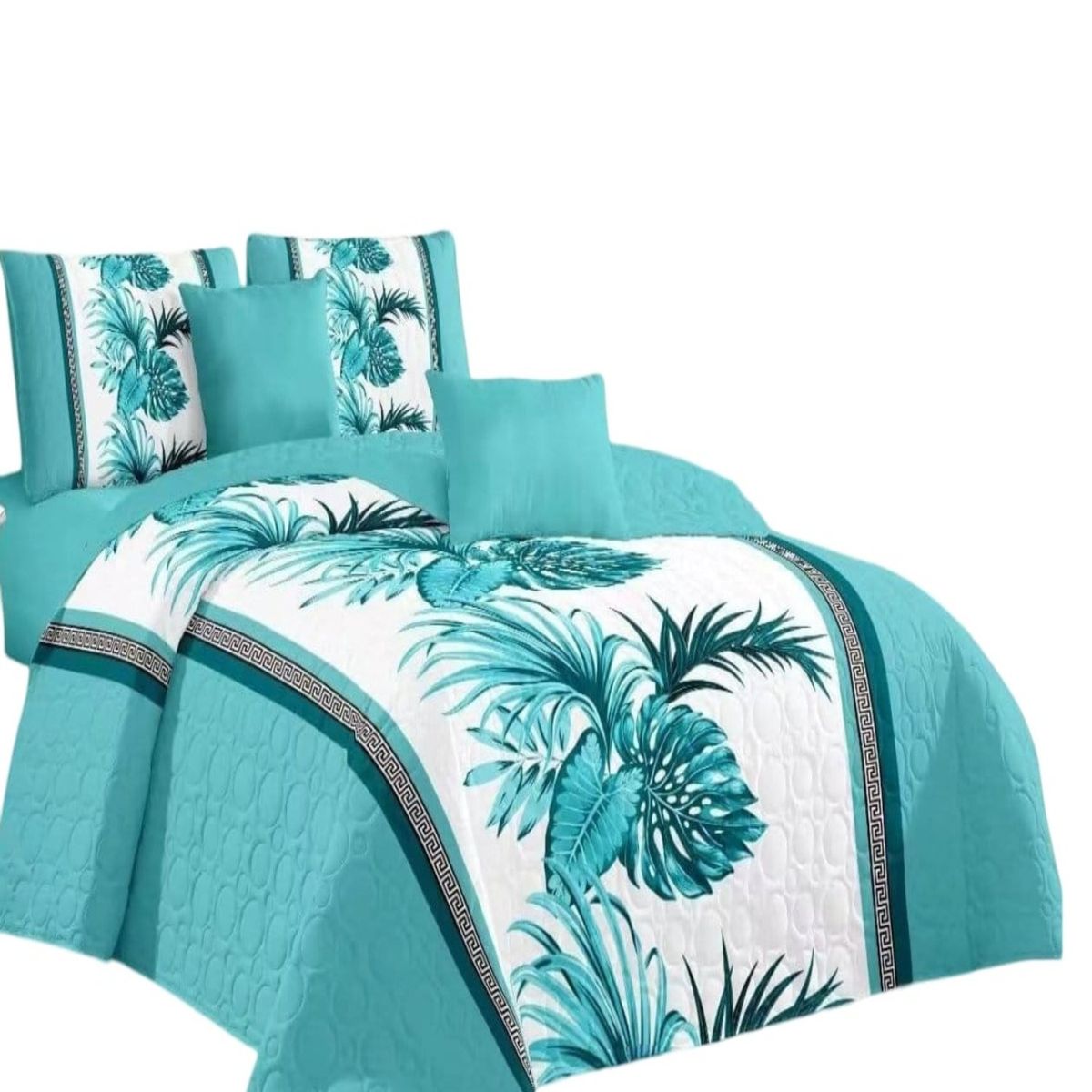 GENERICO - Quilt 2 Plazas Diseño - Cubrecama Primavera Verano A6